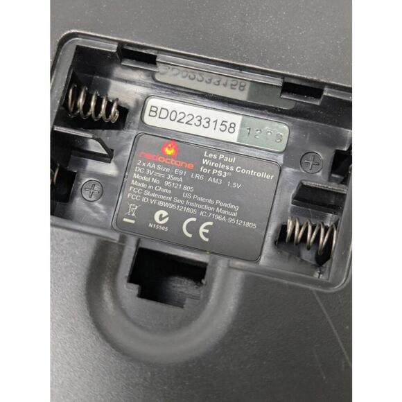 Guitar Hero Les Paul Gibson Wireless PS3 Sony Playstation 3 No Dongle-Untested - Picture 5 of 7